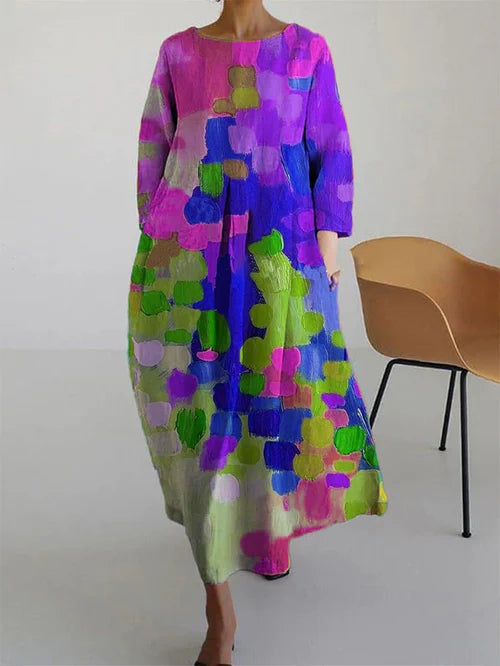 Sommer Maxi Kleid Damen Florales Leicht - BerlinGlamour