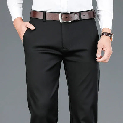 Herren Anzughosen Slim Fit Stretch Business - BerlinGlamour