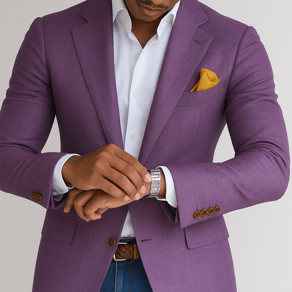 Maßgeschneiderter Herren Blazer Anzugjacke Formell - BerlinGlamour