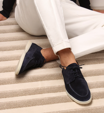 Herren Anzugschuhe Leder Schnürschuhe Wildleder Loafers - BerlinGlamour