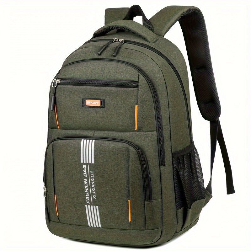Arbeitsrucksack - Alltag - Fächer - Businessrucksack - Herrenrucksack-Grün-Chaps Herrenmode