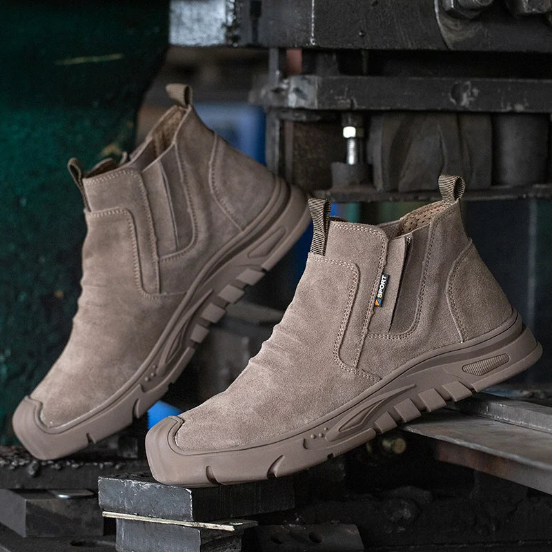 Arbeitsstiefel – rutschfest – Slipper – Stiefeletten – Herrenstiefel-Chaps Herrenmode
