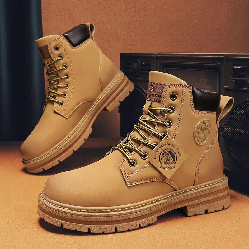 Militärstiefel robust schwarz Herren - BerlinGlamour