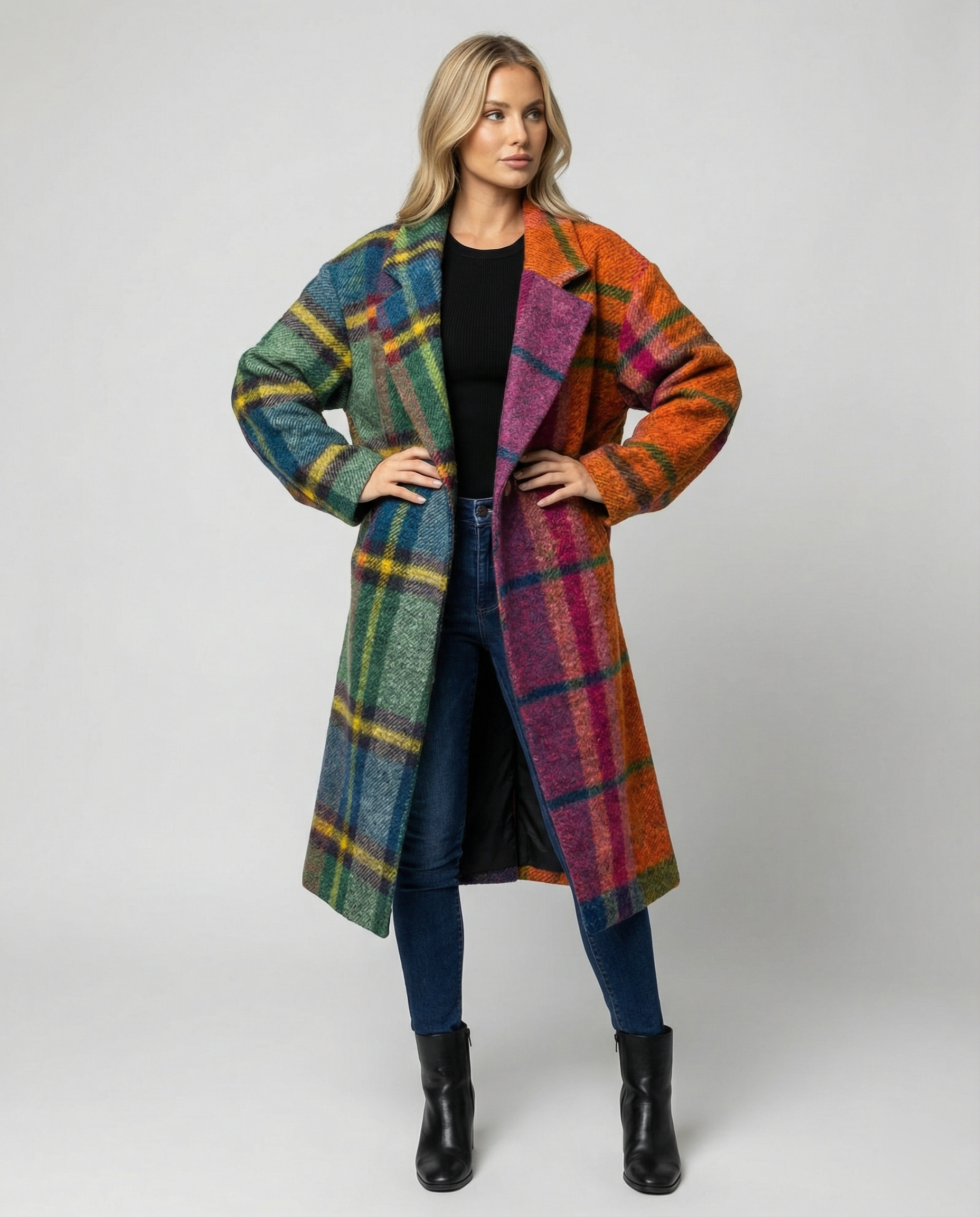 Damen Wollmantel Klassisch Warm Winter - BerlinGlamour