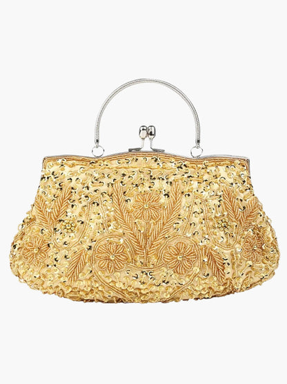 Bestickte Handtasche Vintage Stil Frauen - BerlinGlamour