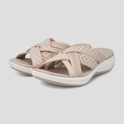 Atmungsaktive Slip-On-Sandalen für Damen 0