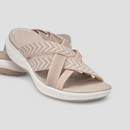 Atmungsaktive Slip-On-Sandalen für Damen 2