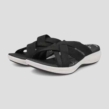 Atmungsaktive Slip-On-Sandalen für Damen 5