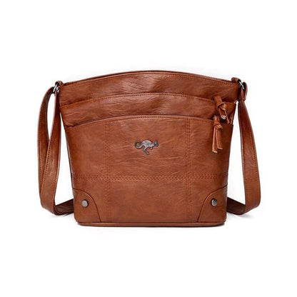 Leder Umhängetasche Vintage Damen Schick