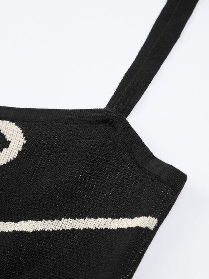 Kleid Damen Midikleid Figurschmeichelnd Abstrakt