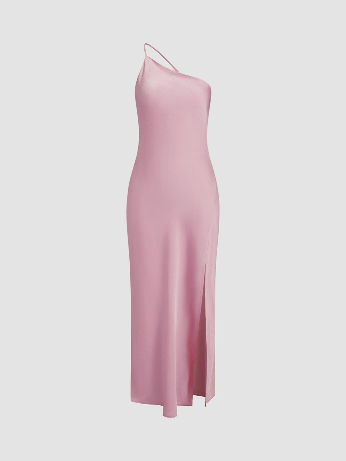 Elegantes Satinkleid Rückenfrei Hochzeit Kleid