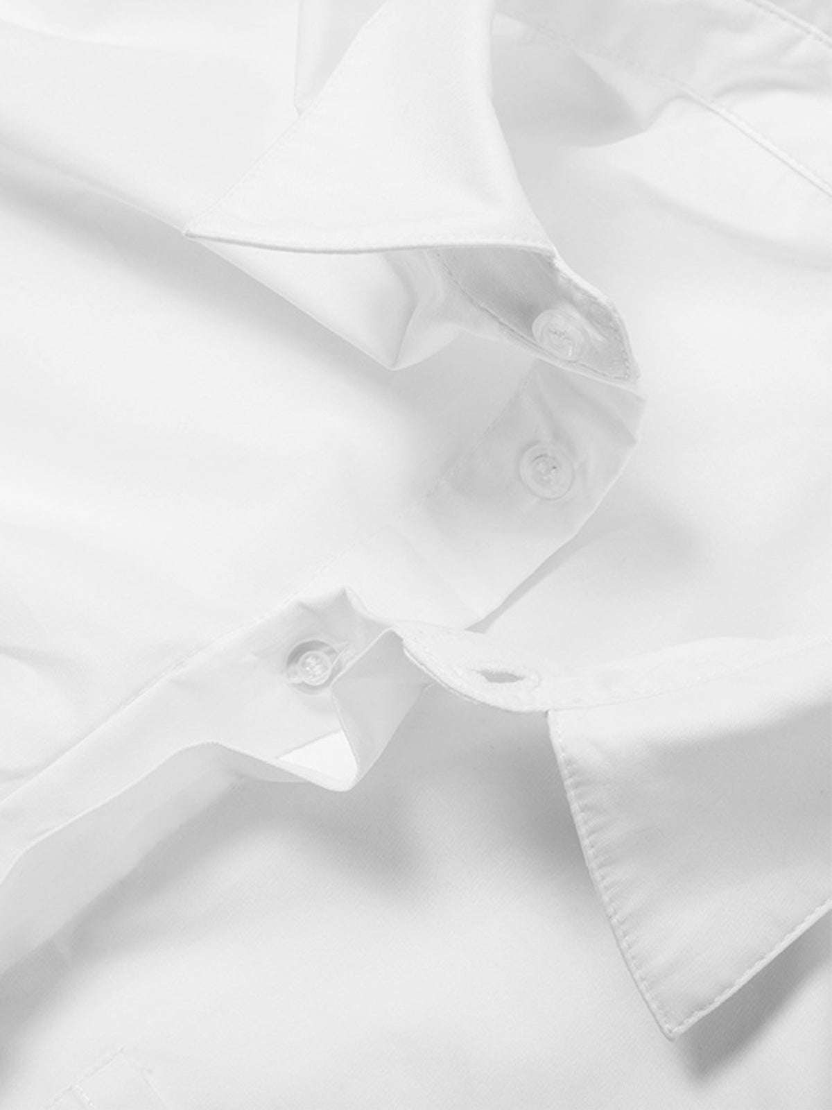 Damenbluse Kurzarm Raw Cut Modern Trendy