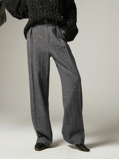 Bequeme Graue Chino Hose für Alltag