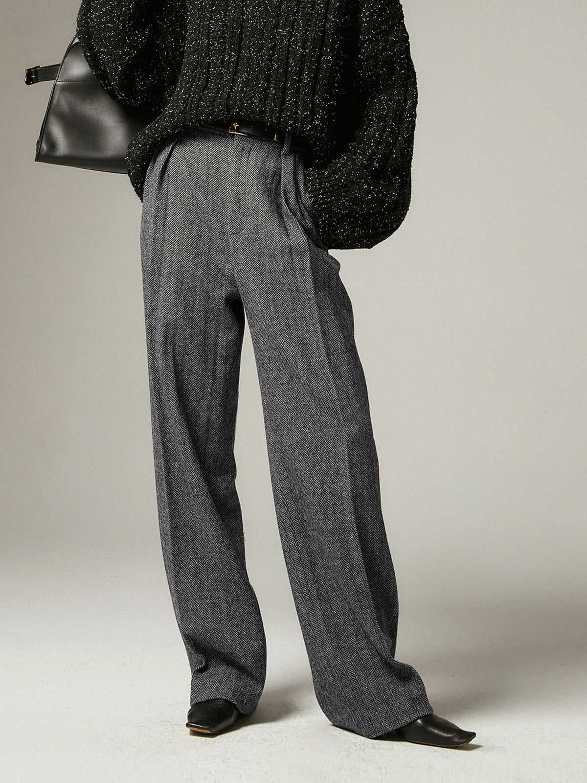 Bequeme Graue Chino Hose für Alltag
