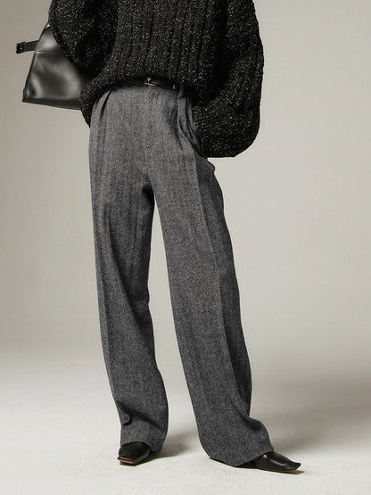 Bequeme Graue Chino Hose für Alltag