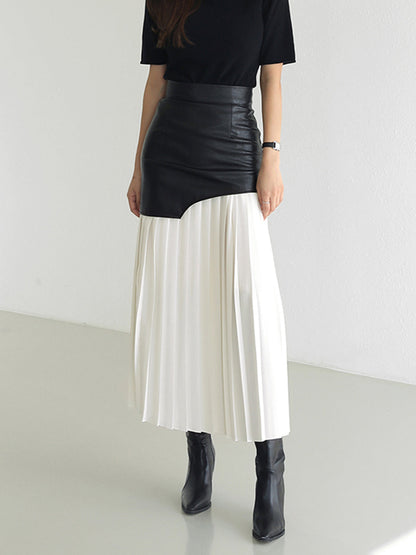 Damen Sommerrock Asymmetrisch Midi Kleid - BerlinGlamour