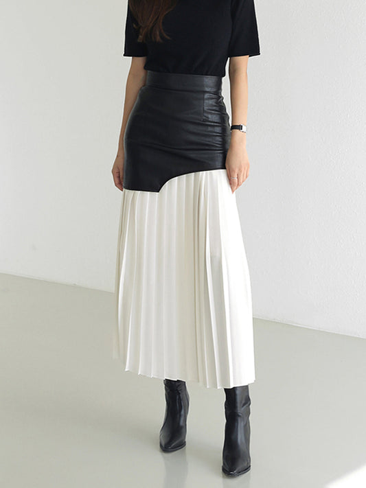 Damen Sommerrock Asymmetrisch Midi Kleid - BerlinGlamour