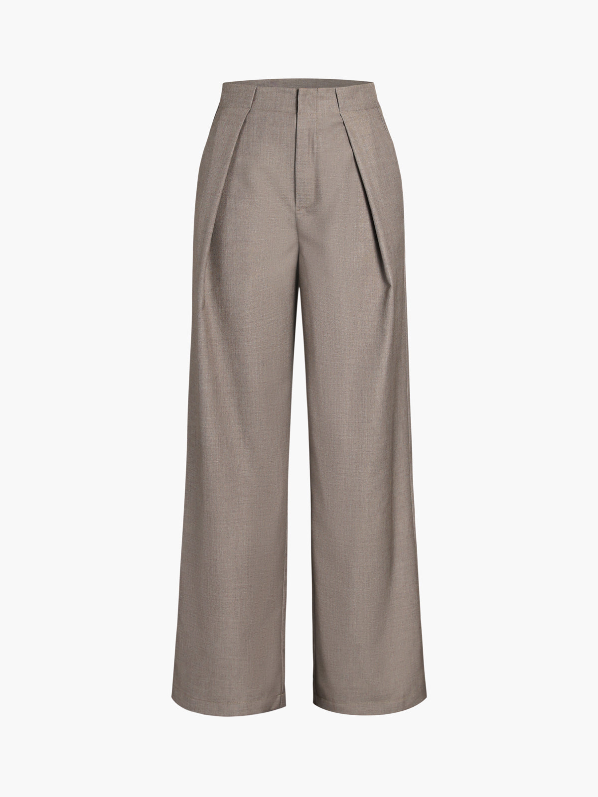 Moderne Wide-Leg Hose Hochtailliert Frauen