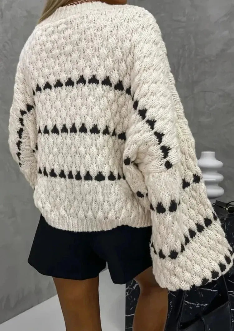 Serena | Eleganter Pullover in Vanille Zendoo.de