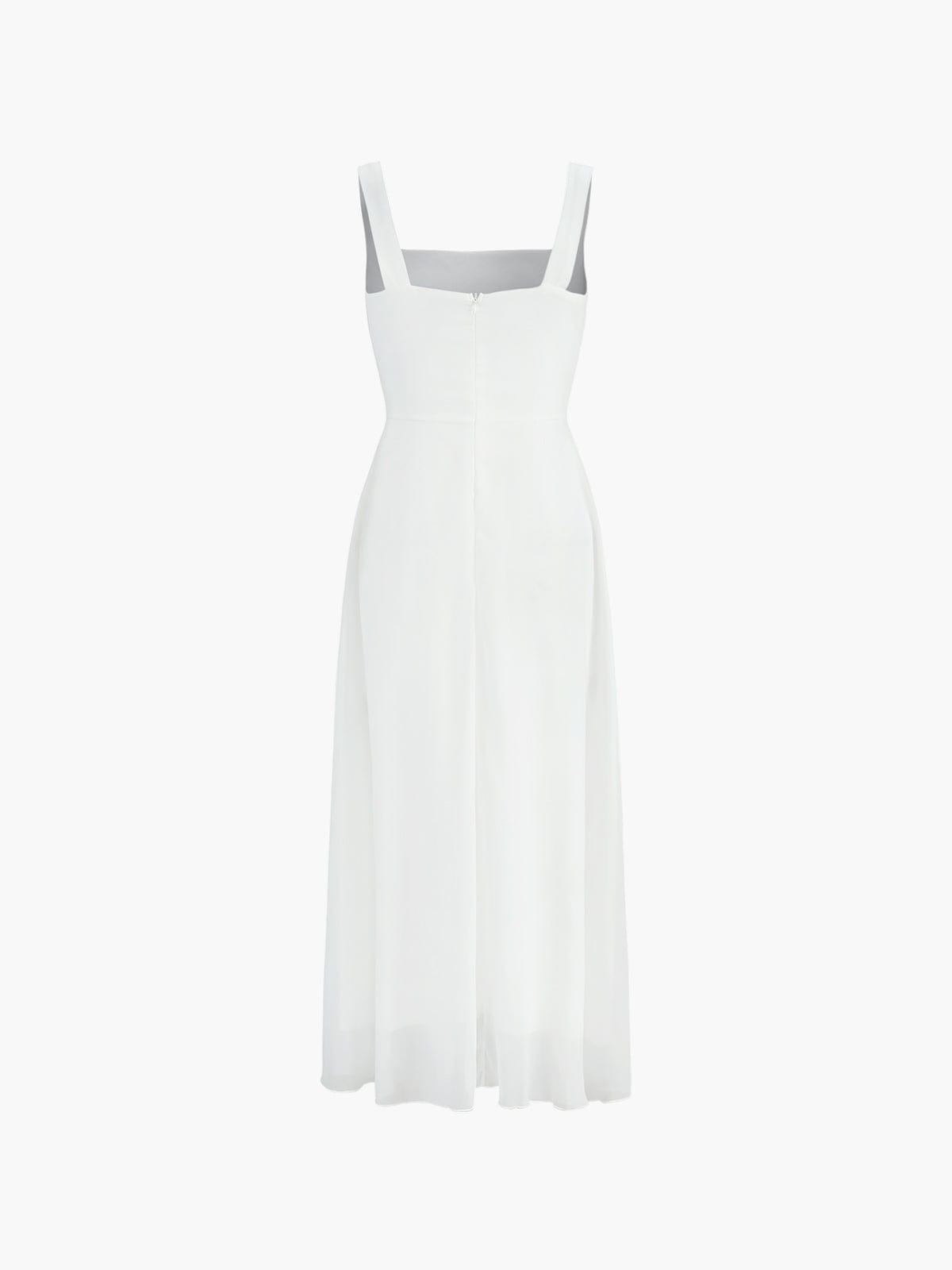 Elegantes Midikleid A-Linie Damenkleid Zeitlos