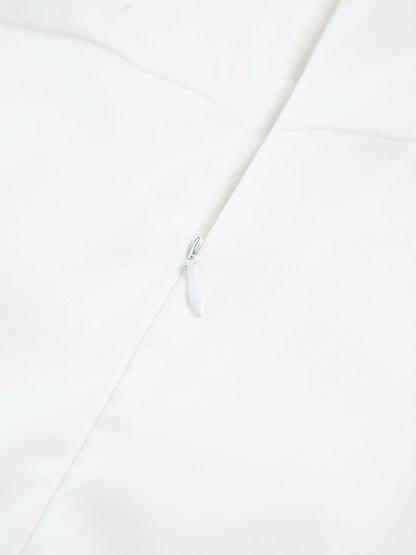 Elegantes Midikleid A-Linie Damenkleid Zeitlos