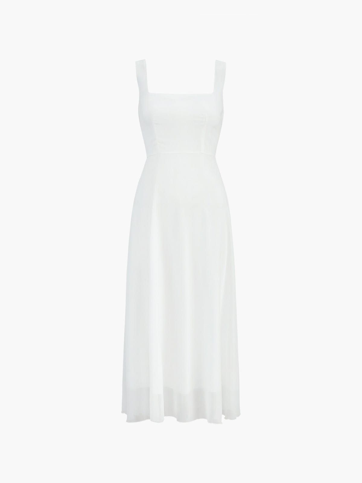 Elegantes Midikleid A-Linie Damenkleid Zeitlos