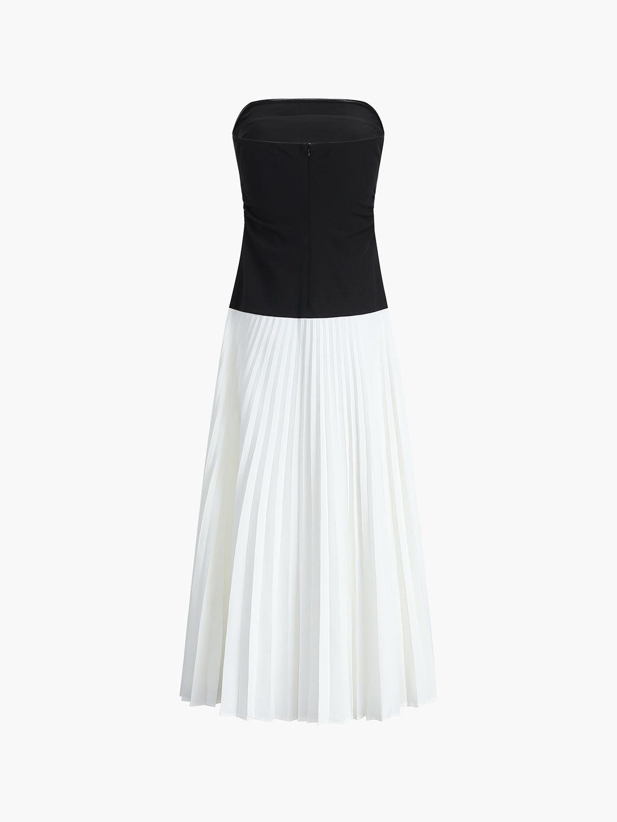 Bustier-Top und Maxi-Rock Set Elegantes Frauen-Outfit
