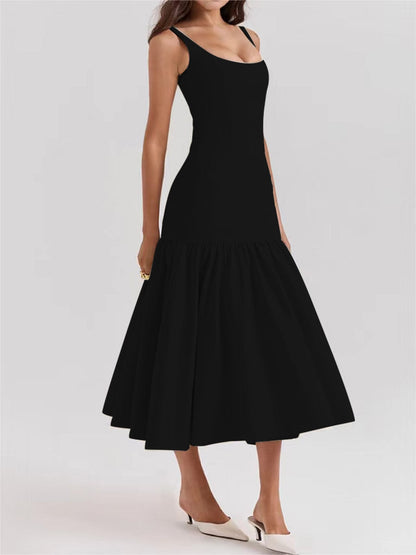 Elegantes Maxikleid mit Rüschen für Abendveranstaltungen