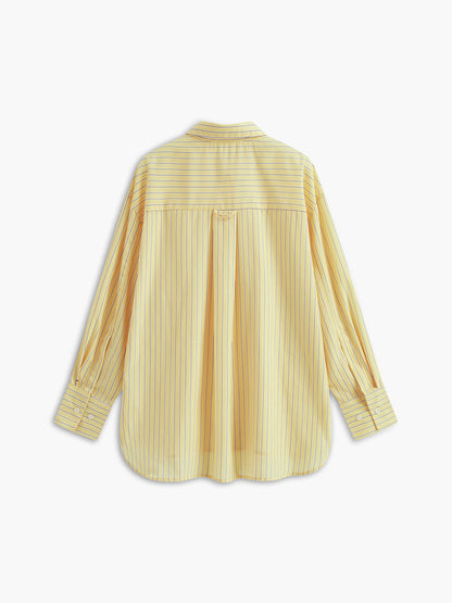 Damenbluse Streifenmuster Klassisch Elegante