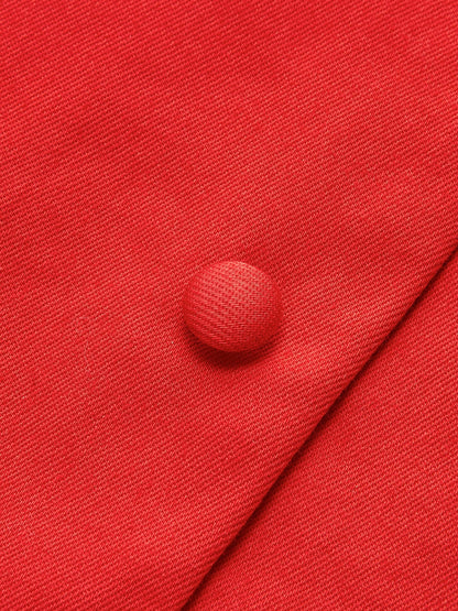 Elegantes Sommerkleid Ärmellos Baumwoll Kleid Damen
