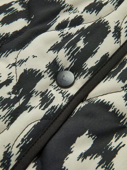 Animal-Print Jacke Frauen Trendy Mutig Mode