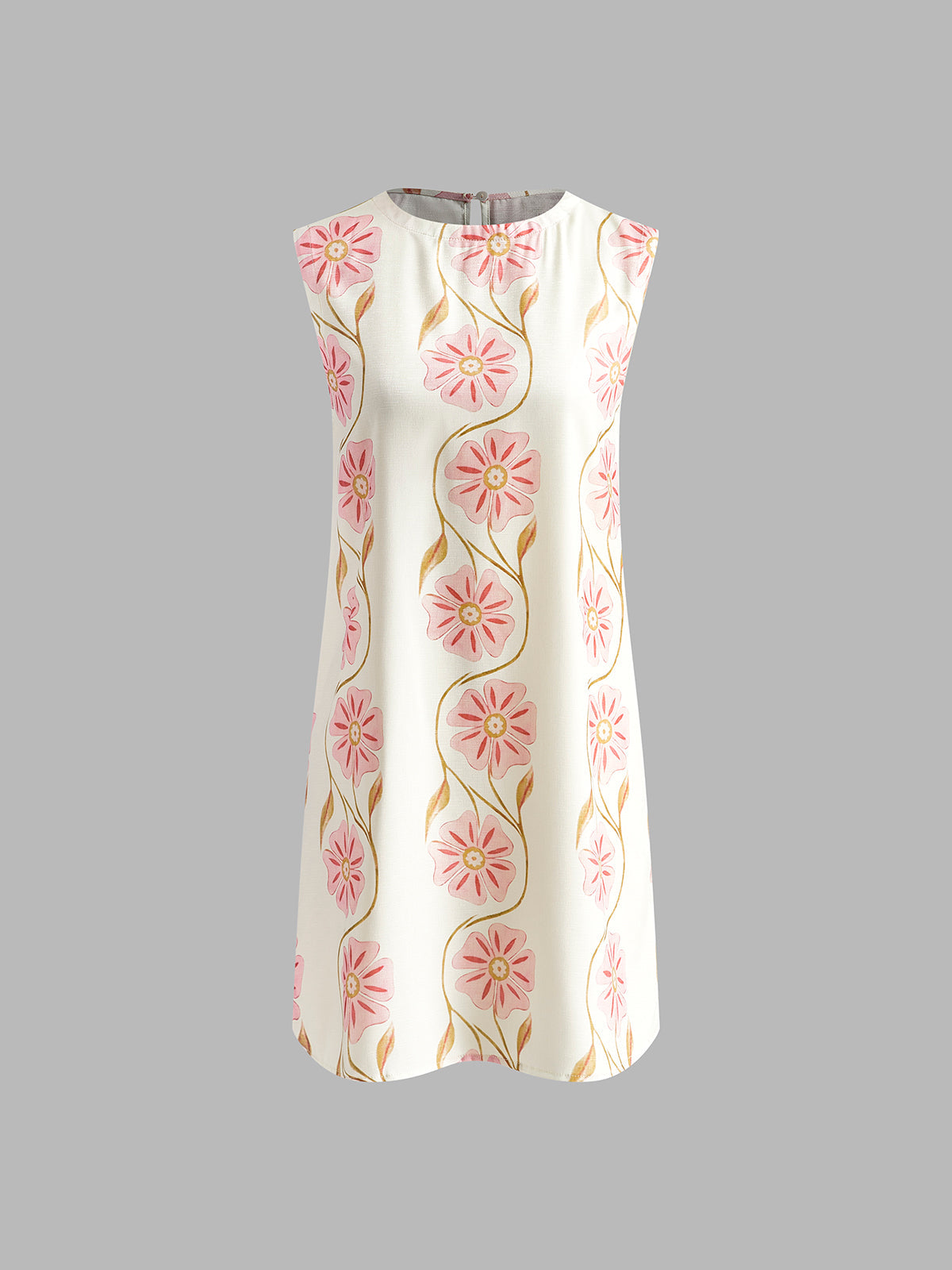 Sommerkleid Boho Floral Stickerei Frauenkleid