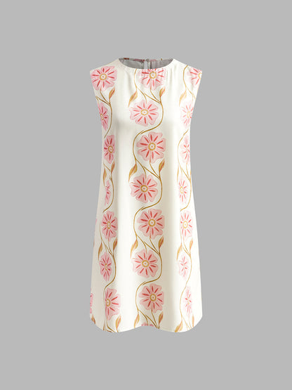 Sommerkleid Boho Floral Stickerei Frauenkleid
