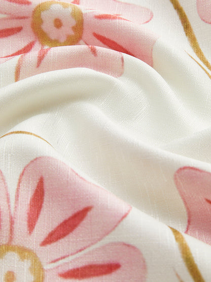 Sommerkleid Boho Floral Stickerei Frauenkleid