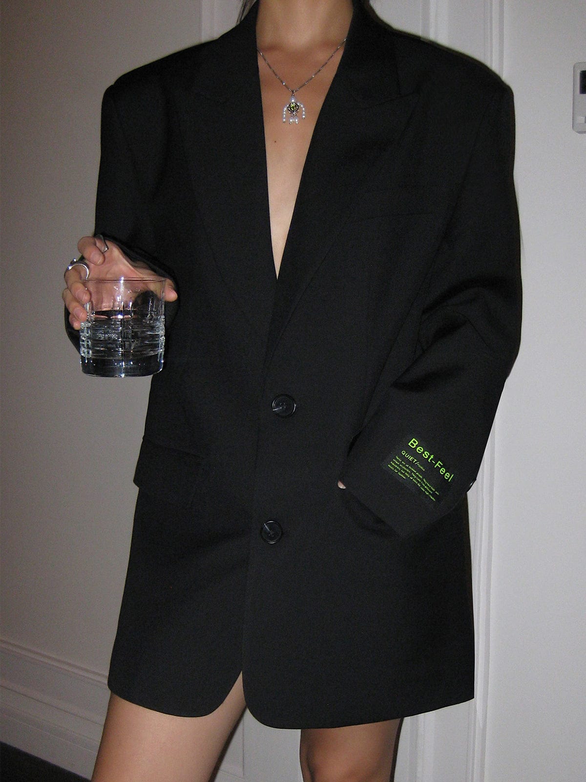 Oversized Blazer Modern Trendig Großformat Damen