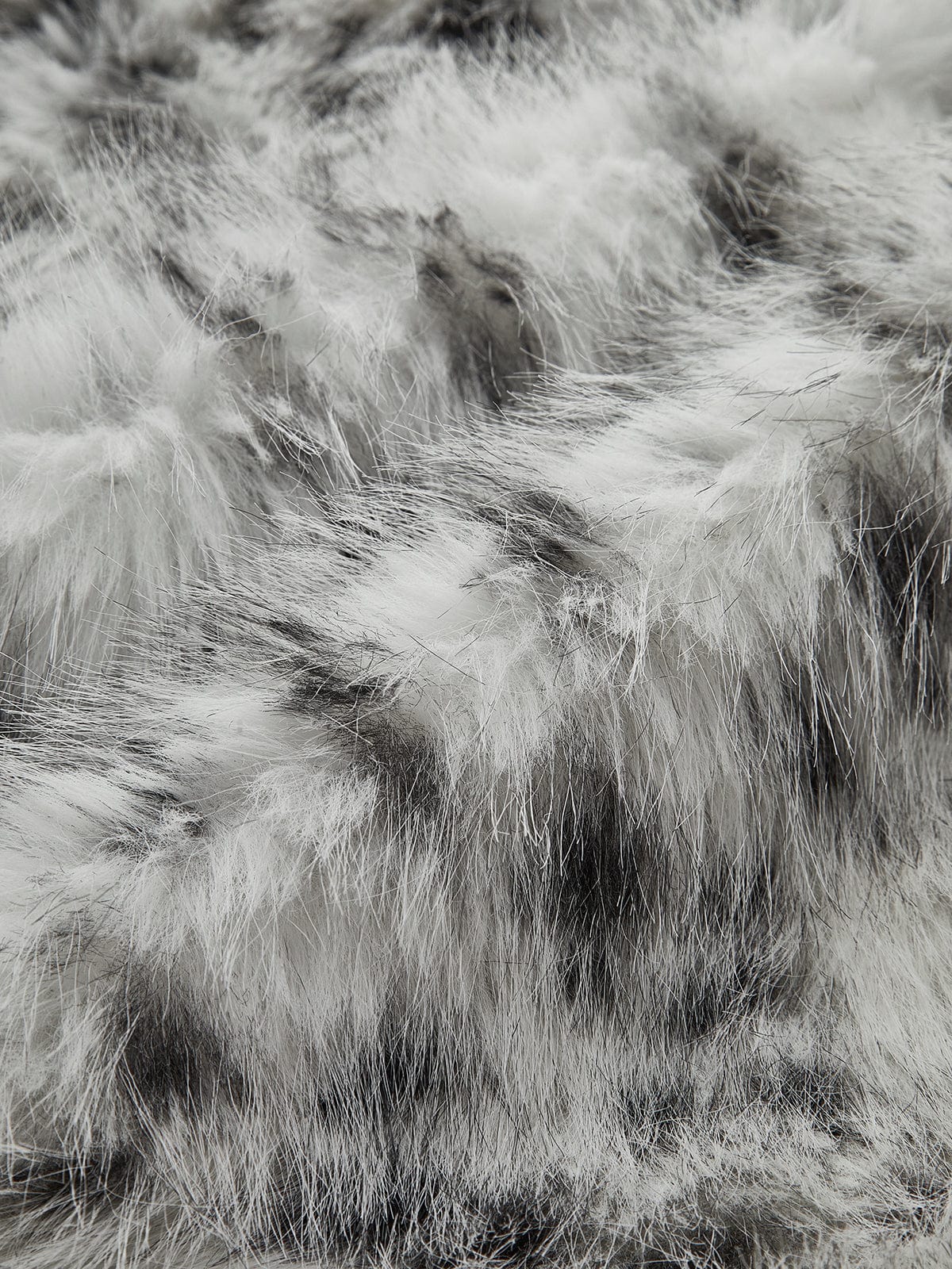 Kunstfelljacke Leopardenmuster Trendig Kuschelig Damen