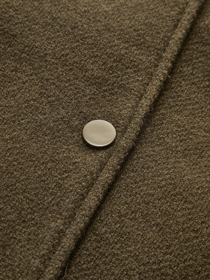 Retro Varsity Jacke Lässig Gestreift Frauen