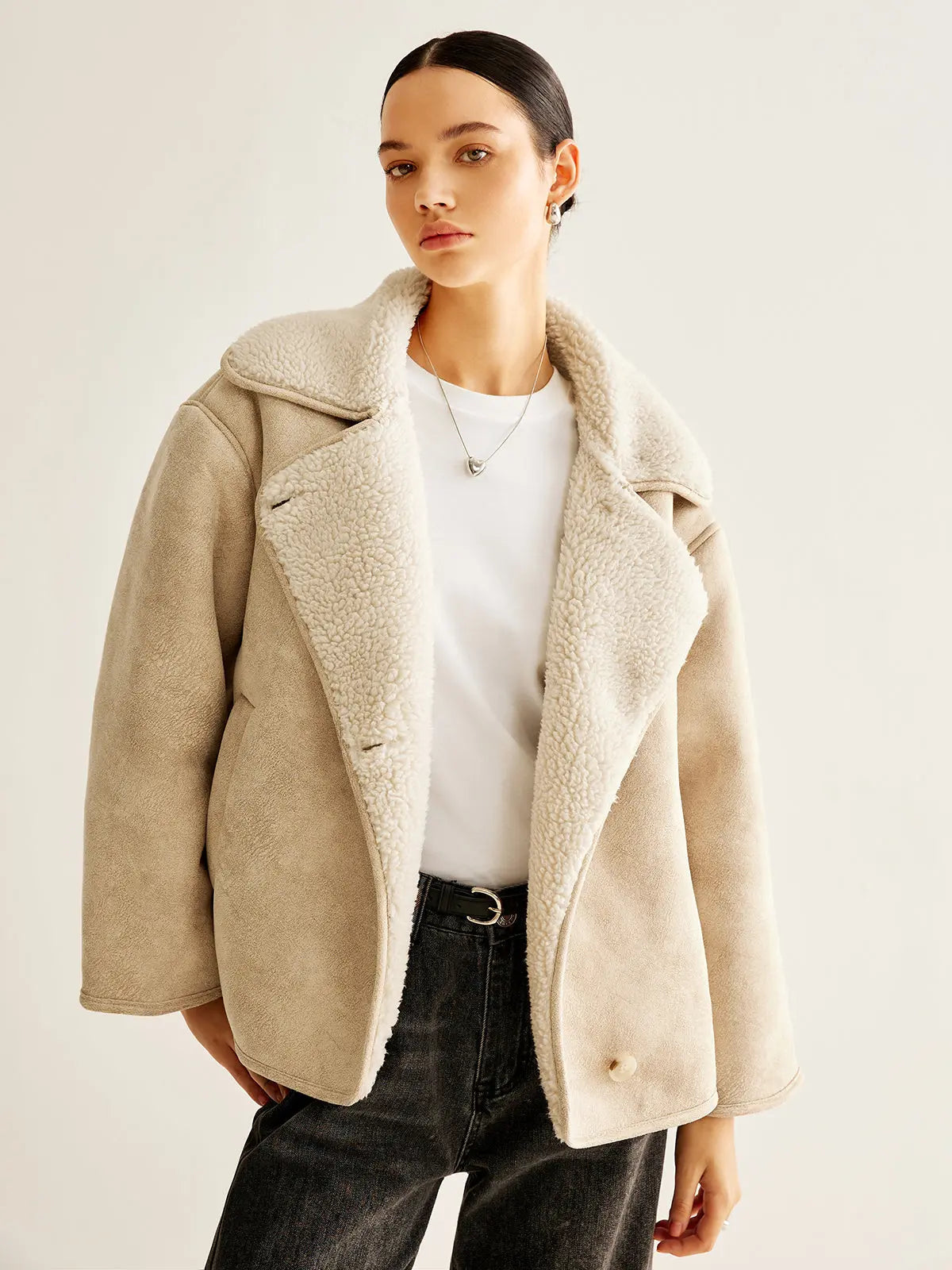 Johanna | Fleecejacke mit Knopfleiste Zendoo.de