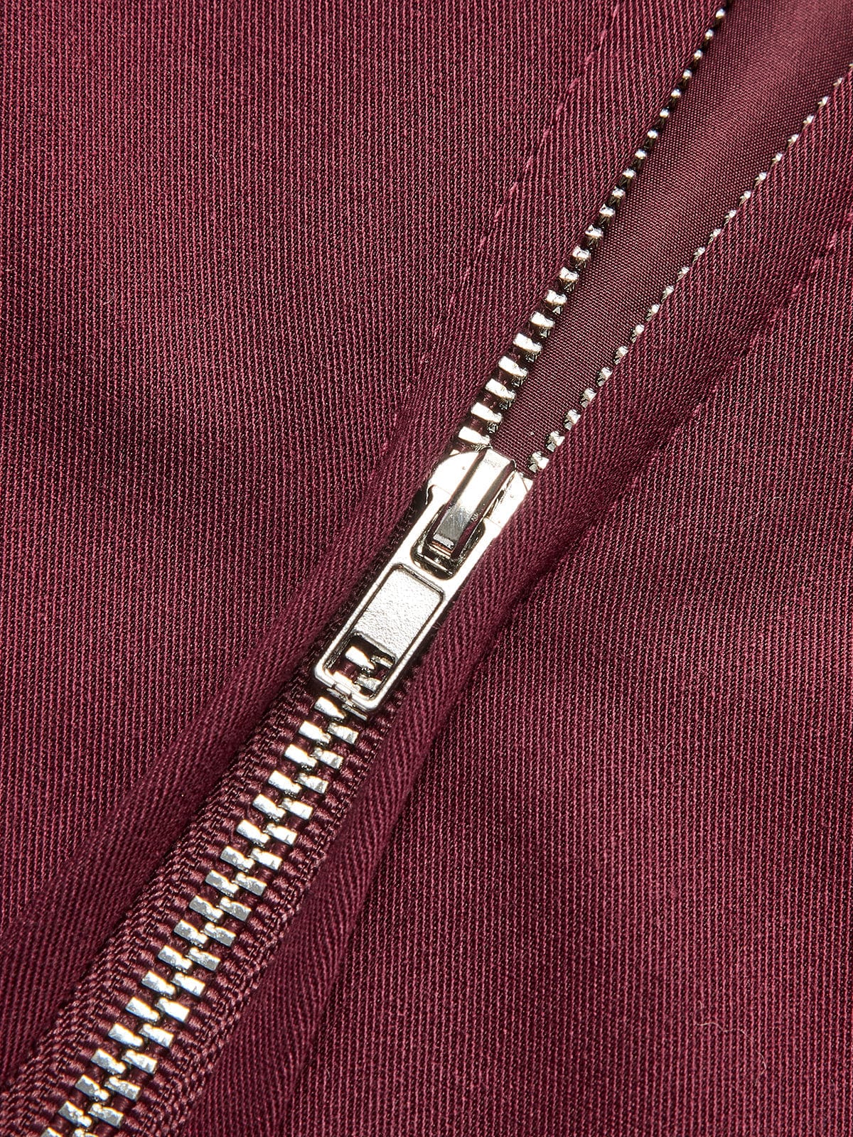 Rote Damenjacke Elegante Minimalistisch Burgunder