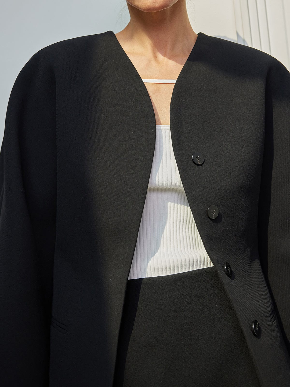 Damenblazer Elegantes Design Slim Fit