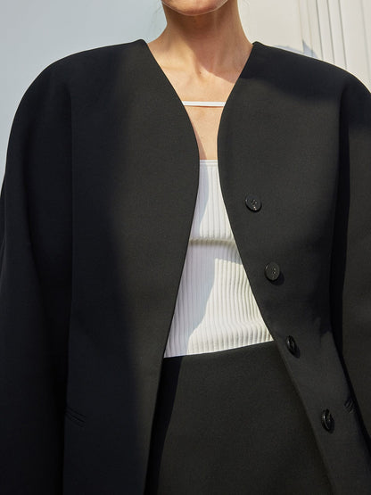 Damenblazer Elegantes Design Slim Fit