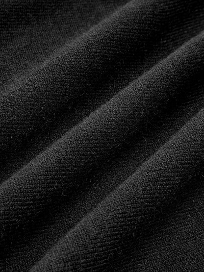 Elegantes Damen Skaterkleid Langarm Crème