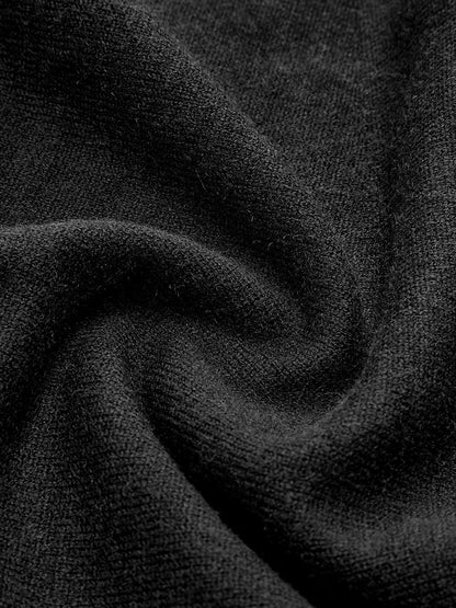 Elegantes Damen Skaterkleid Langarm Crème