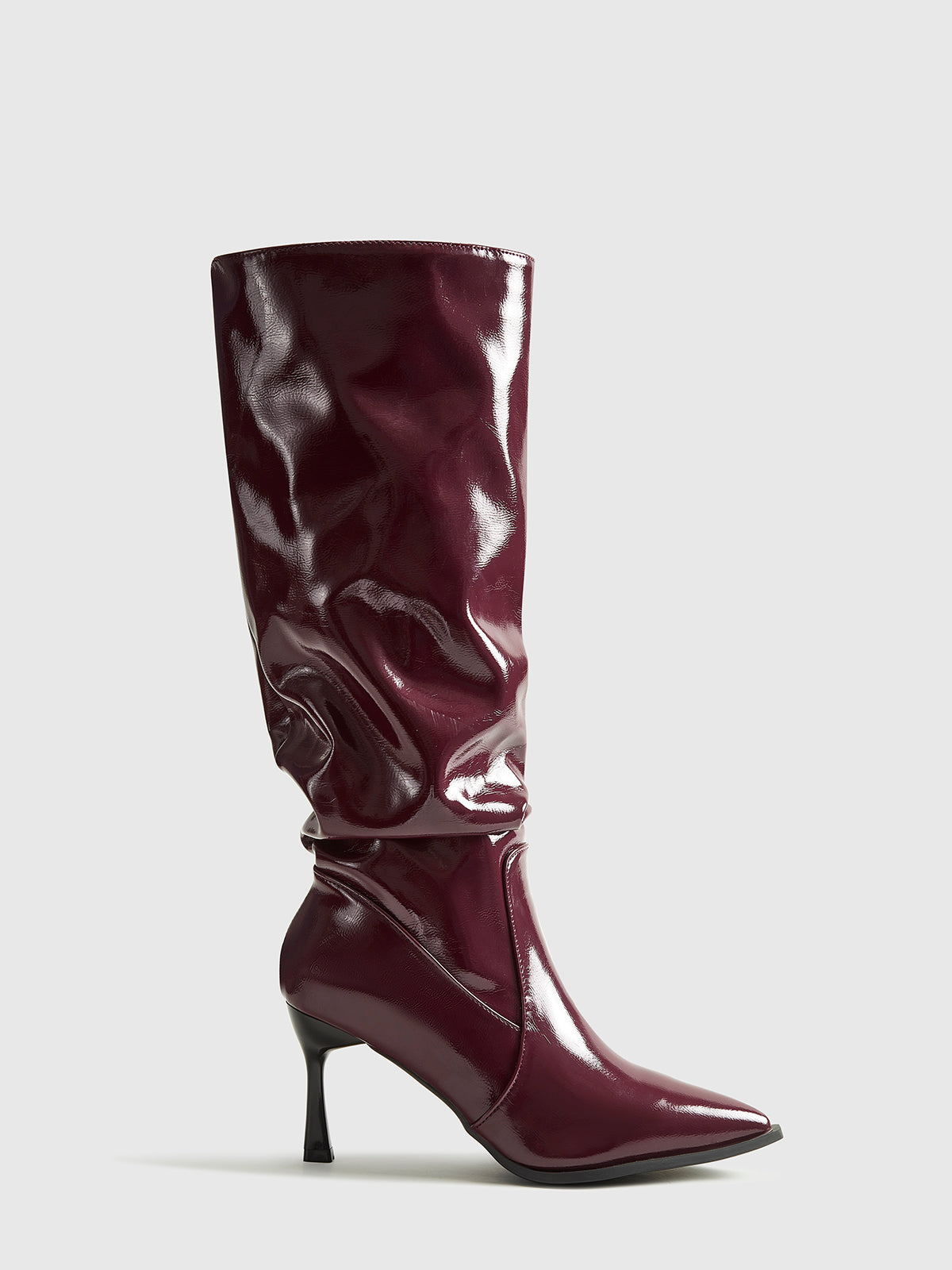 Hohe Stiefel Damen Kniehoch Schuhe Stiletto