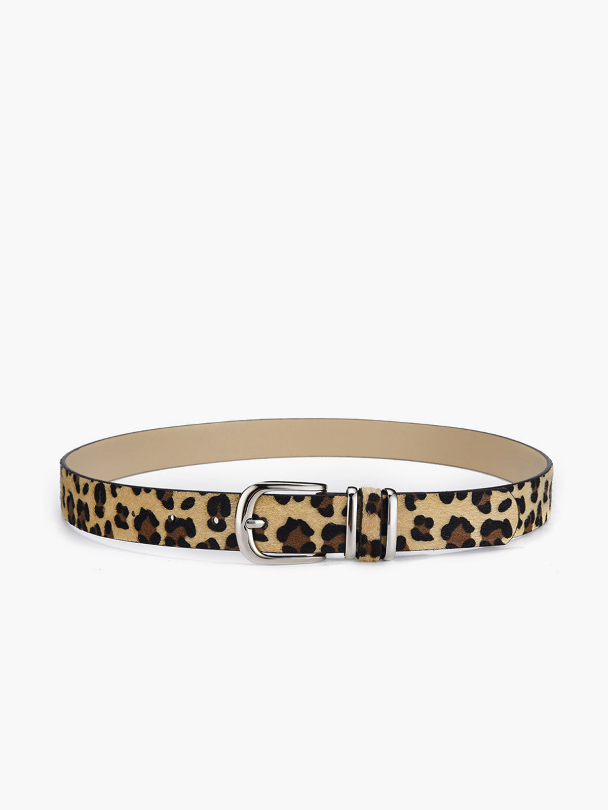 Leopard Gürtel mit Schnalle Modern Leopard Print - BerlinGlamour