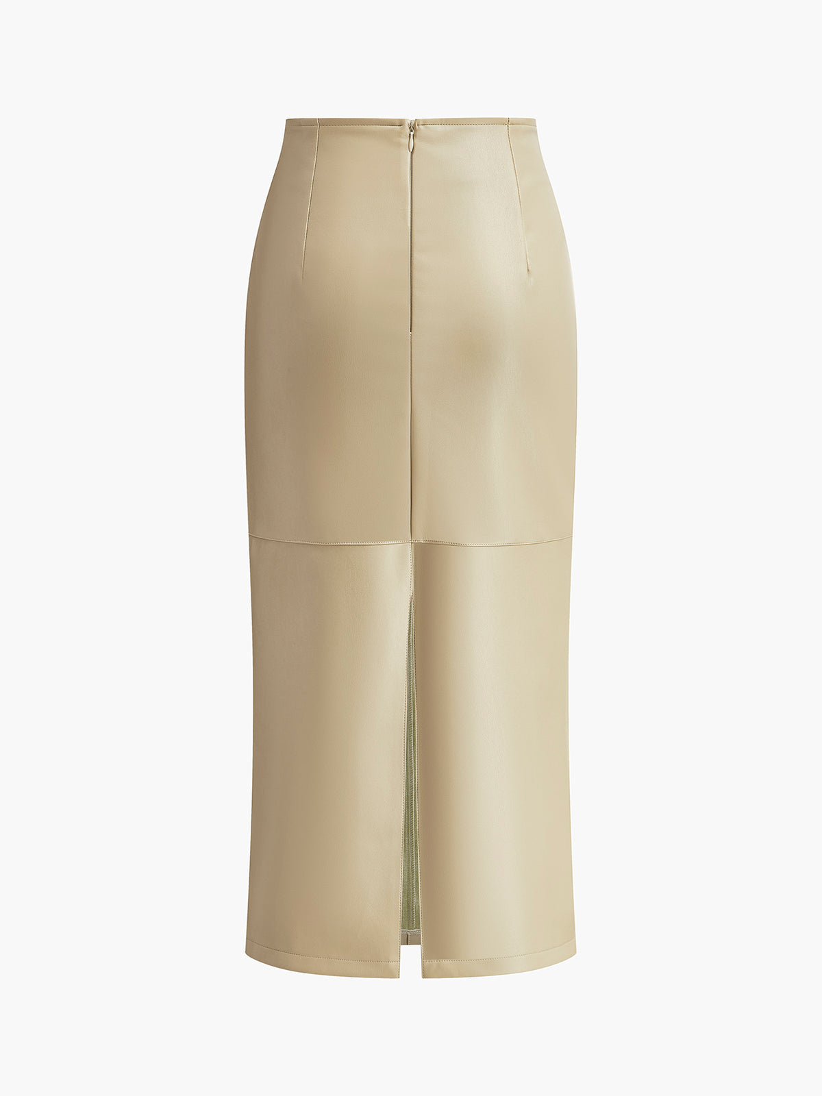 Sommerrock Damen Midi Mit Hoher Taille