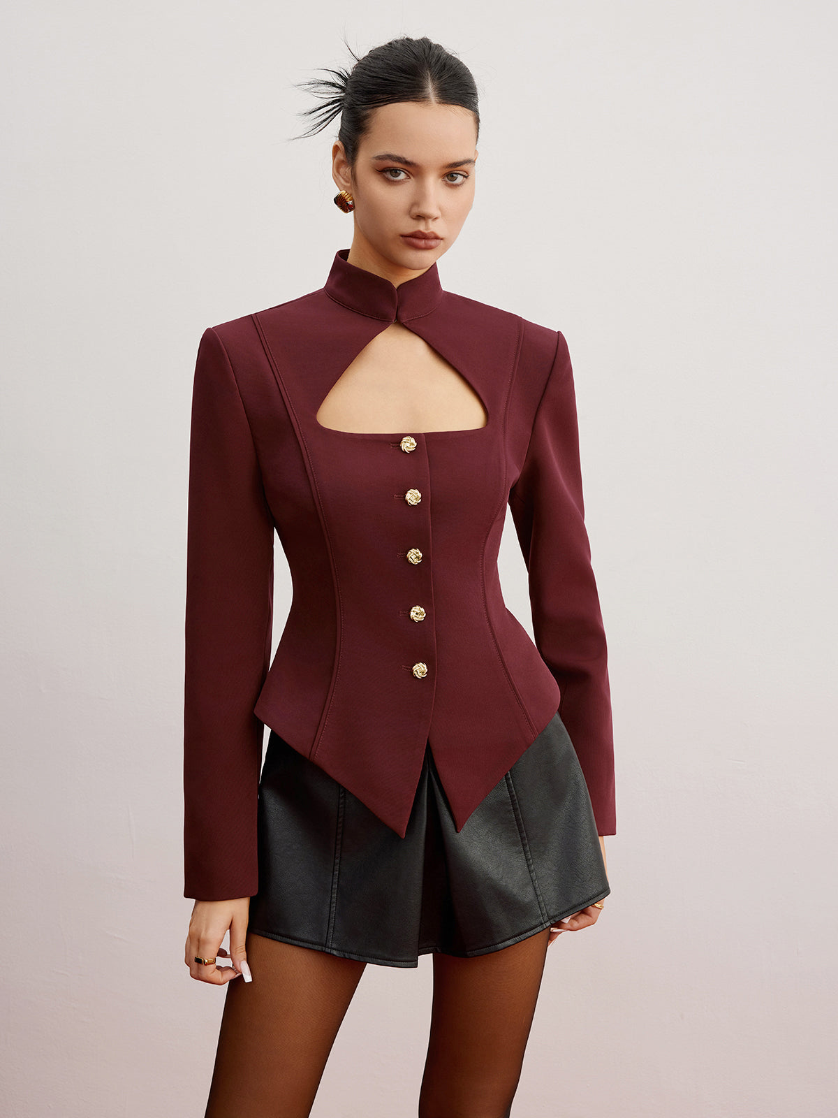 Schlanker Damen Blazer Modern - BerlinGlamour