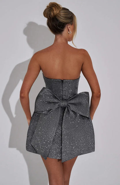 Emma | Glitzerndes Minikleid – Strahlende Eleganz für Unvergessliche Nächte Zendoo.de
