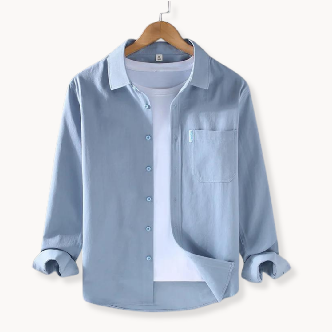 Herren Hemd Baumwolle Klassisch Freizeit Style - BerlinGlamour