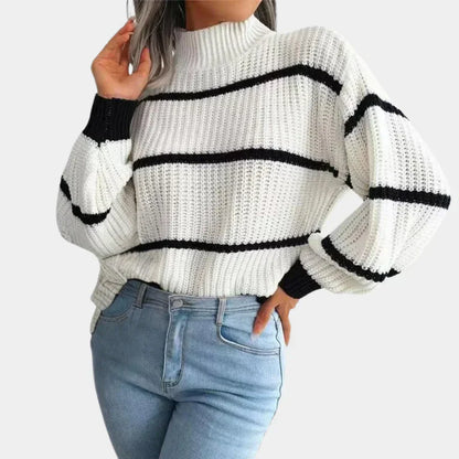 Weicher Damen Pullover Baumwolle Elegant